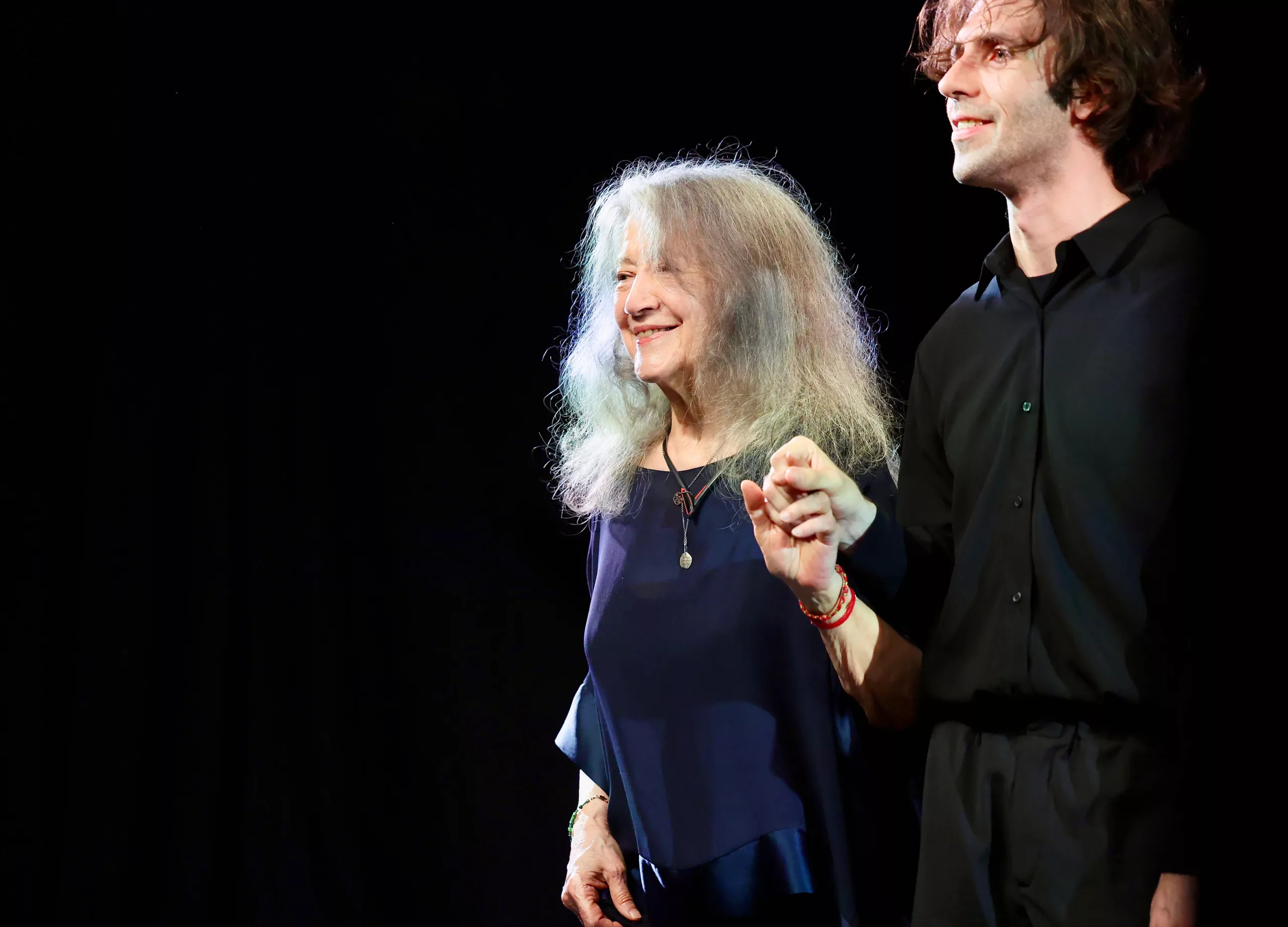 Martha Argerich avec Alexandre Kantorow
