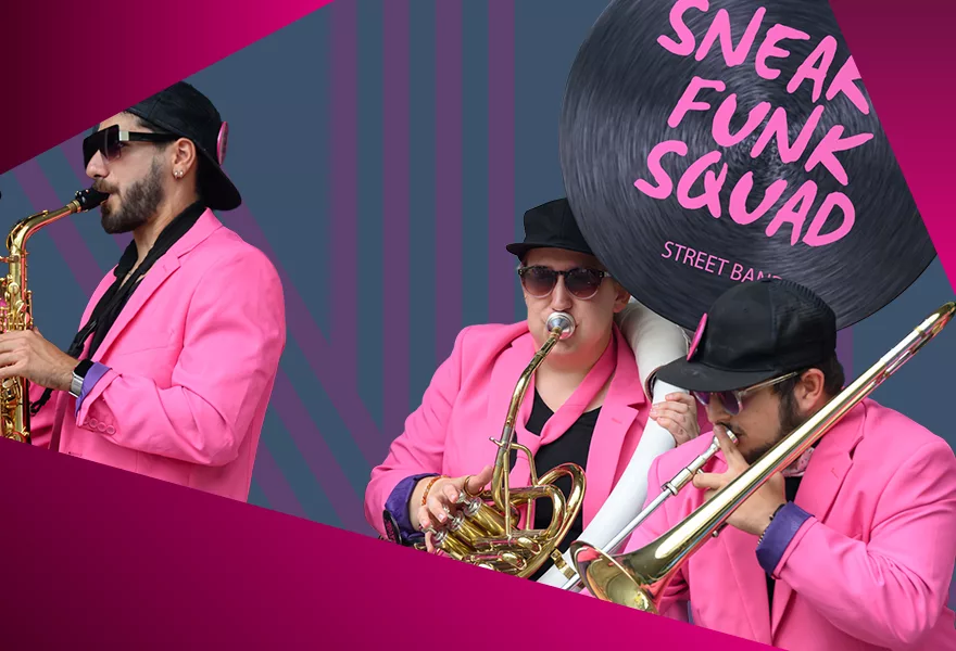 Immagine di intestazione della pagina:  SNEAKY FUNK SQUAD