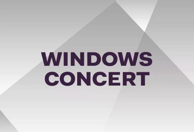 Windows Concert